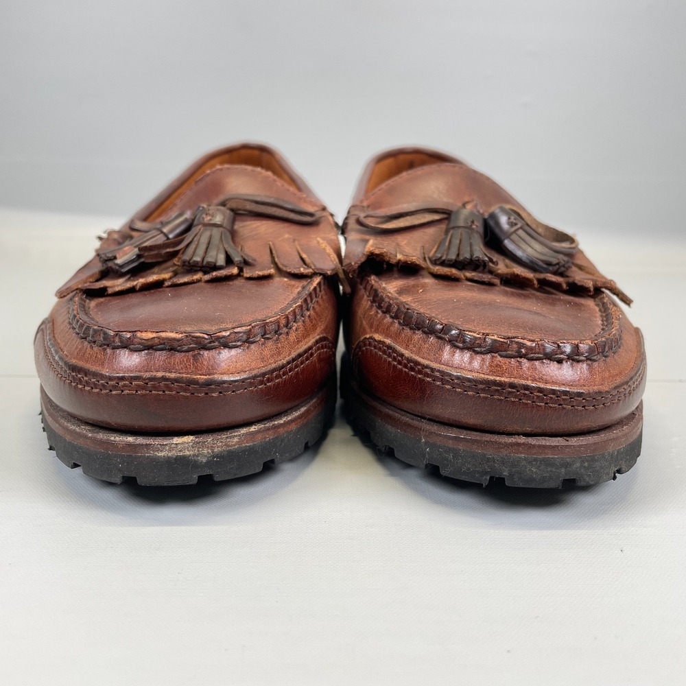 Cole Haan Country Kiltie Tassel Loafers Mens Size 13 M Brown Leather Shoes - USA - Picture 3 of 10
